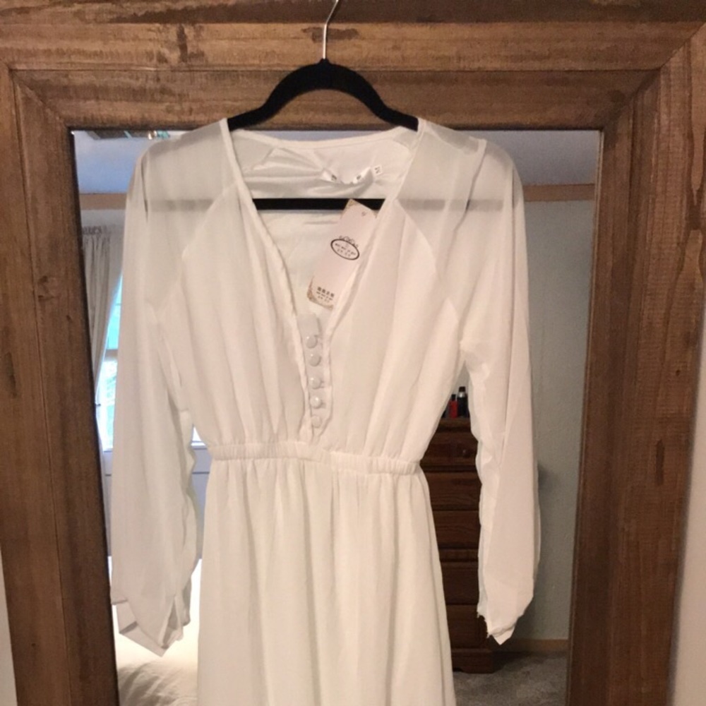 Bohemian White dress
